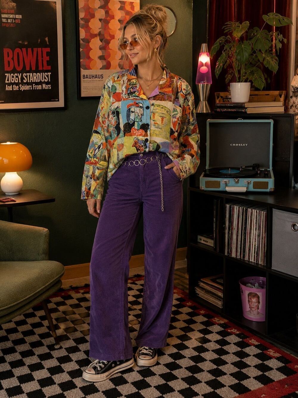 Artscapes Colorful Art To Wear Top